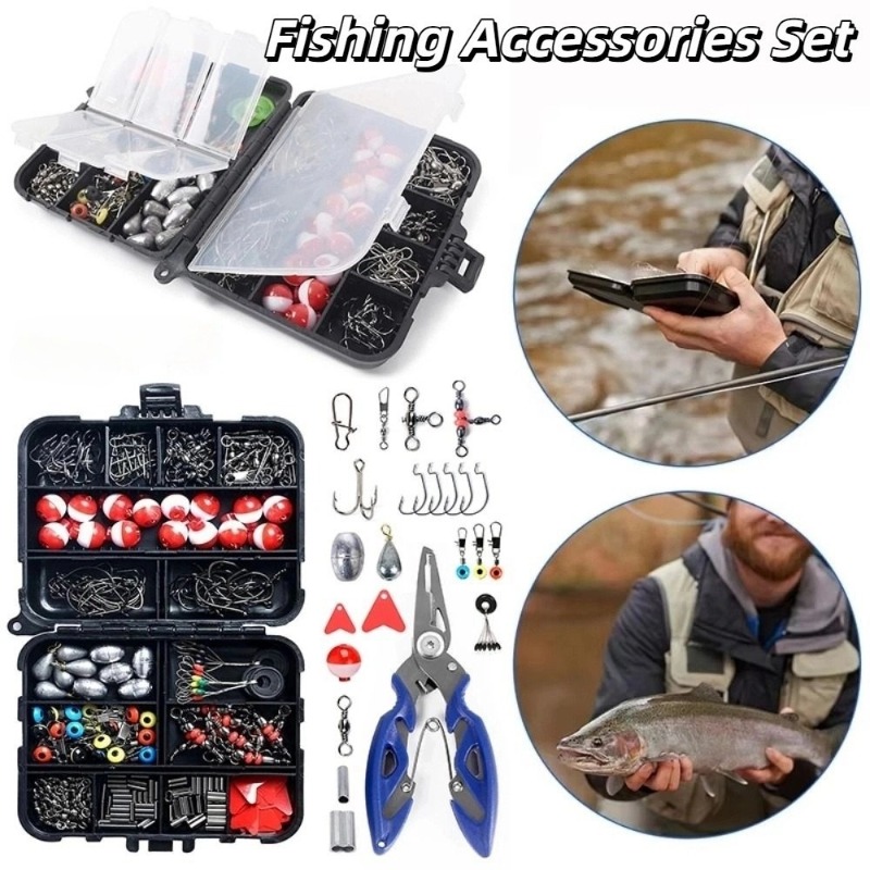 Fishing Lure Crankbait - مجموعة أدوات صيد السمك تشمل عوامات