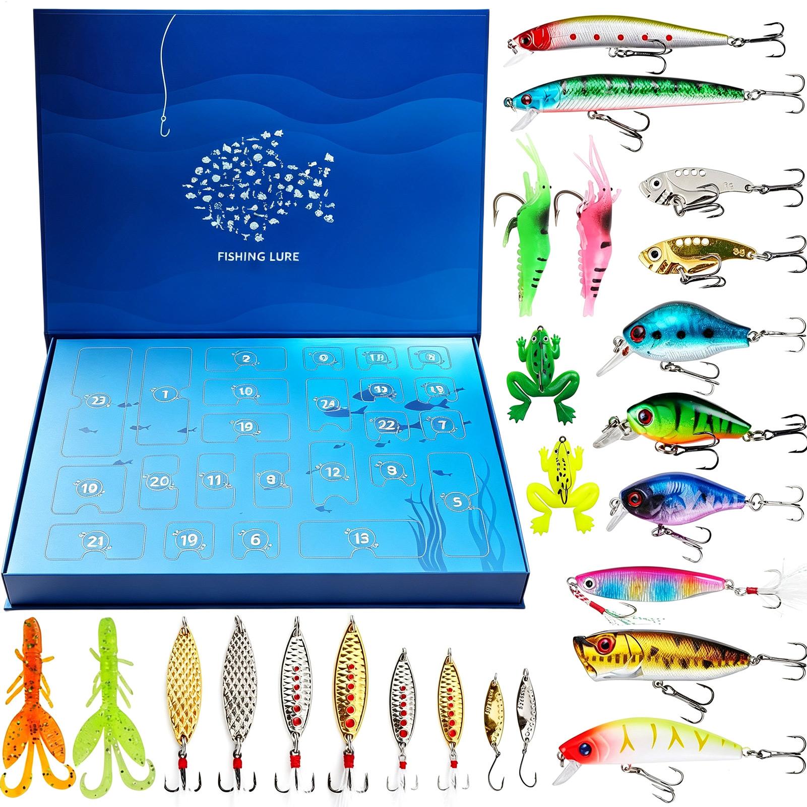 Fishing Lure Box - عد تنازلي لعيد الميلاد لمدة 24