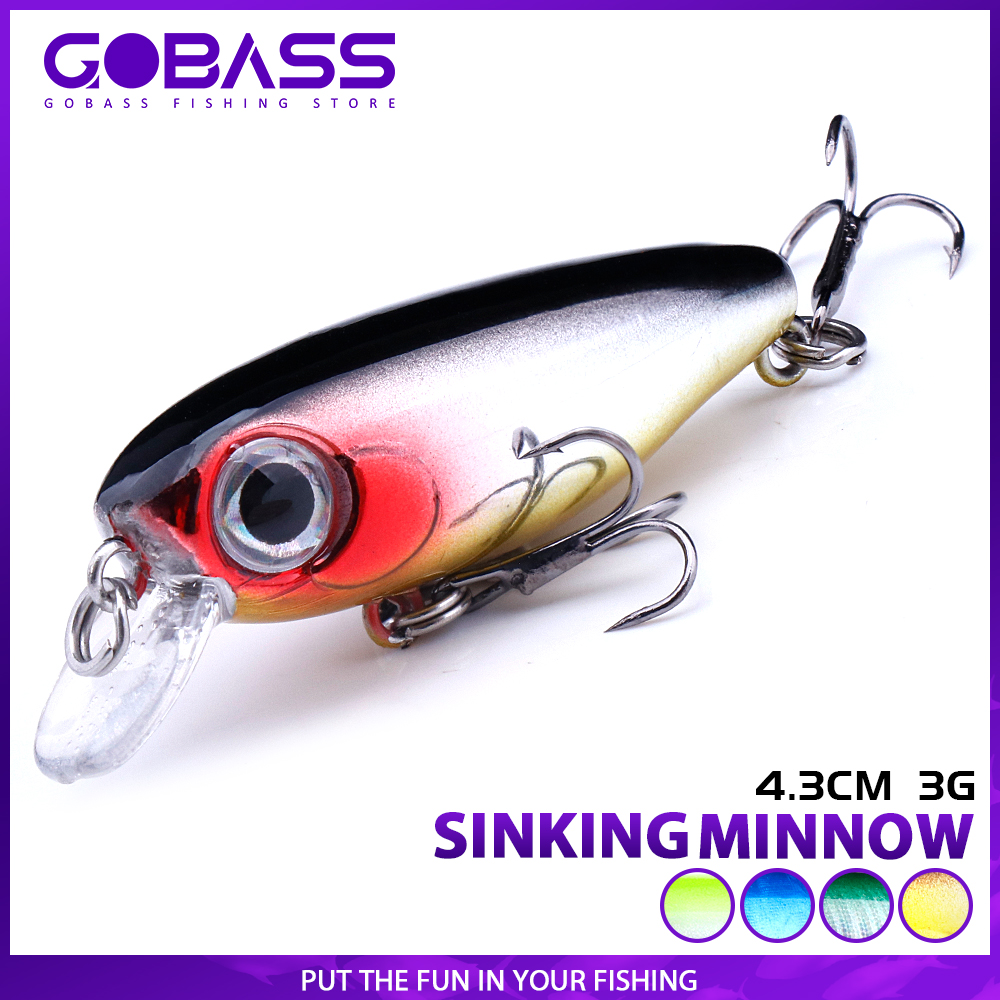 Fishing Lure Crankbait - GOBASS أسماك صغيرة الصيد السحر Wobblers