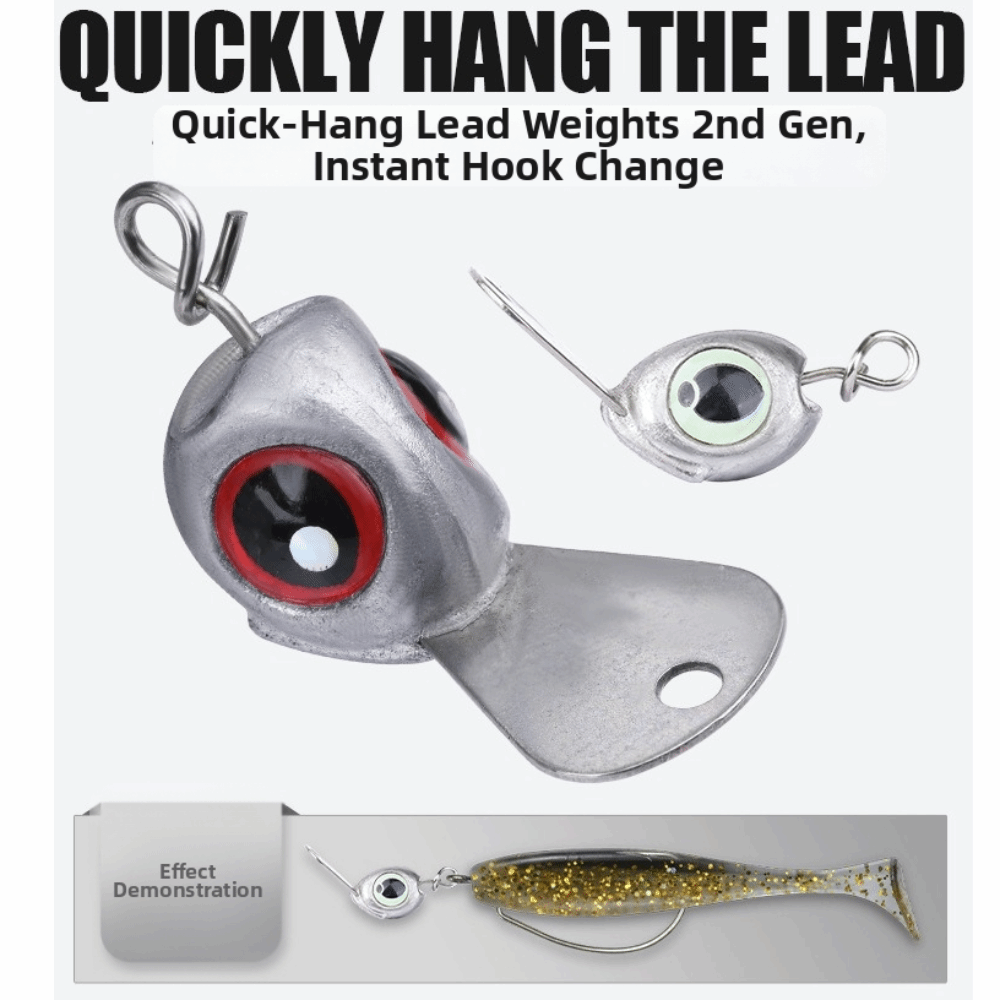 Fishing Lure Jig - 10 قطع من طُعم الصيد برأس