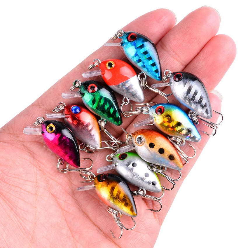 الصيد إغراء أسماك صغيرة صغيرة  - مراجعة Fishing Lure Crankbait وسعره