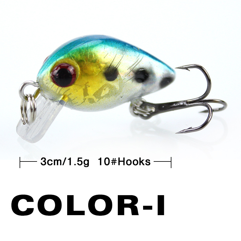 الصيد إغراء أسماك صغيرة صغيرة  - مراجعة Fishing Lure Crankbait وسعره