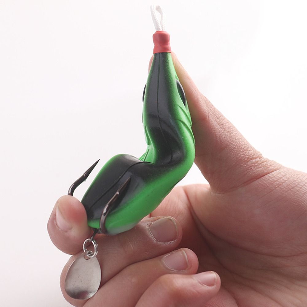 طعم صيد سمك ناعم على شكل ضفدع، - مراجعة Fishing Lure Crankbait وسعره