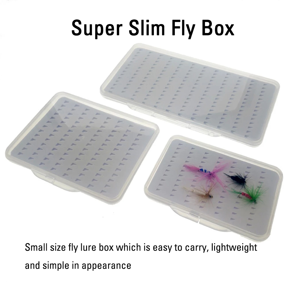 صندوق صيد ذبابي نحيف لحفظ ذباب - مراجعة Fishing Lure Box وسعره