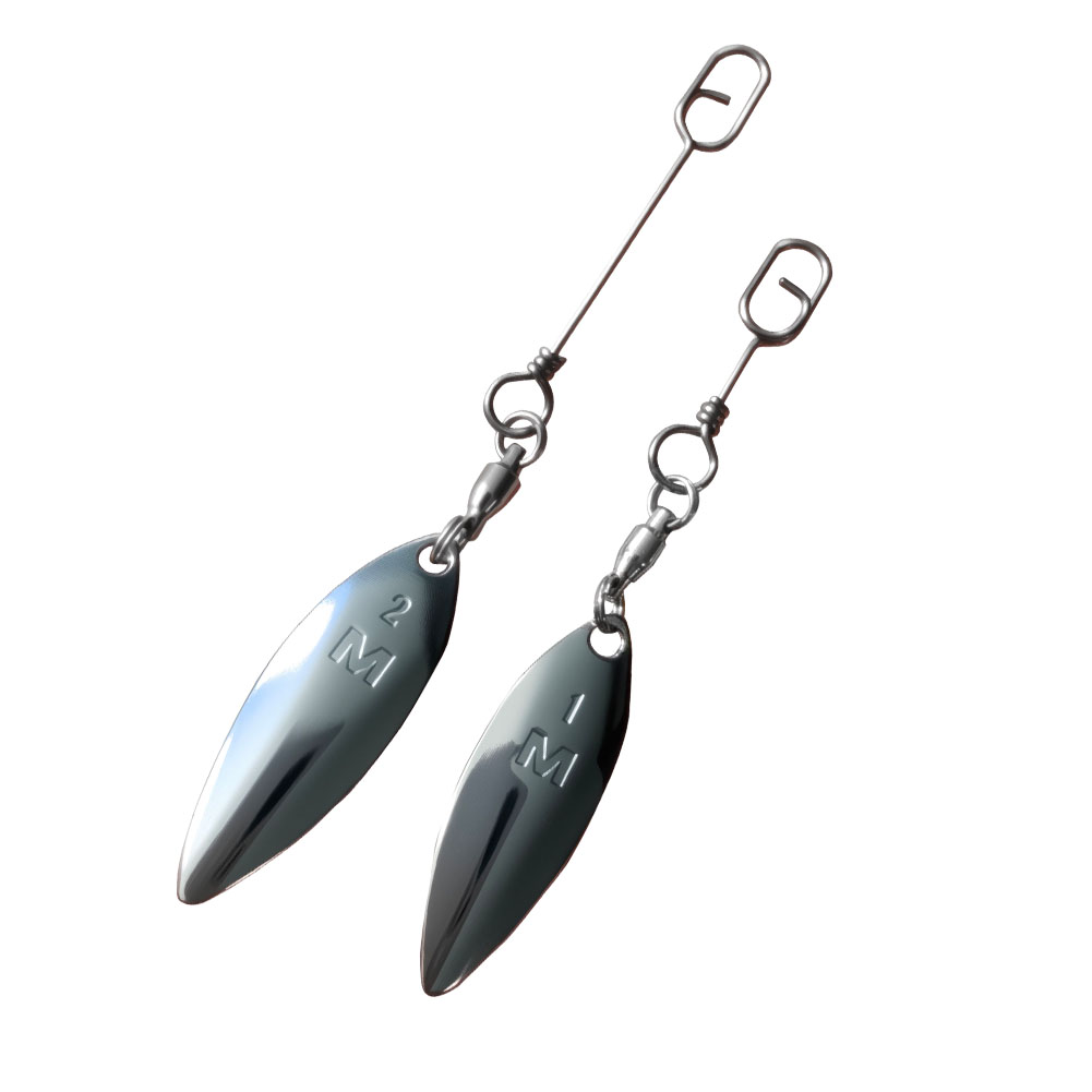 10 قطعة شفرات الصفصاف سبينر ال - مراجعة Fishing Lure Buzzbait وسعره
