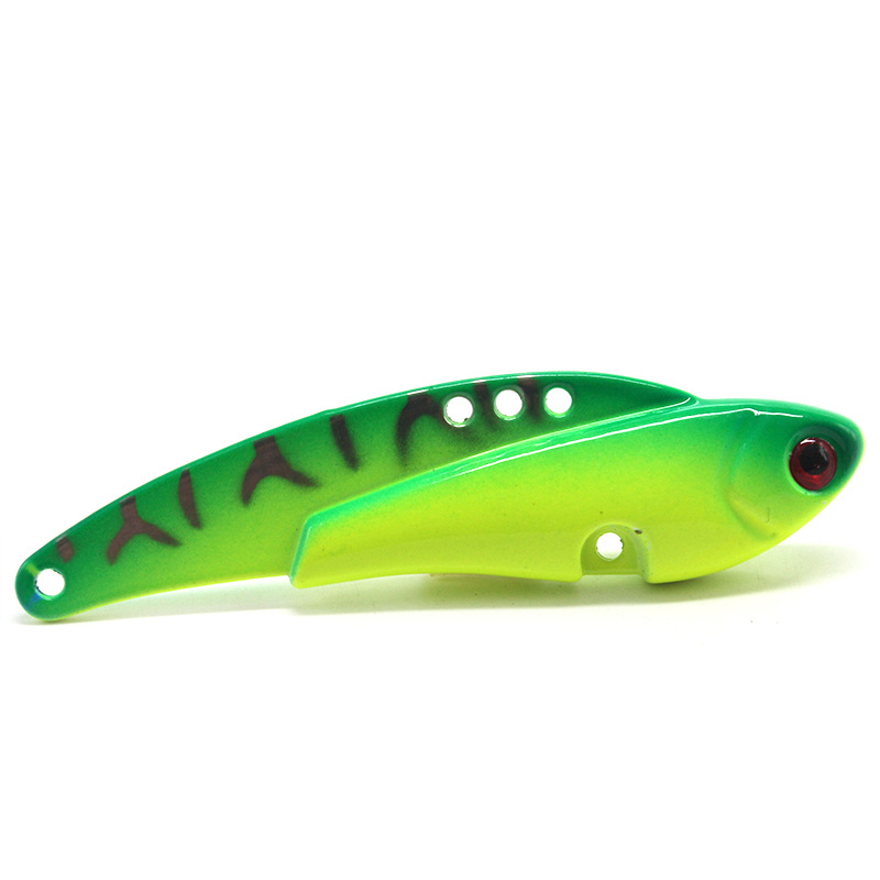 10 قطع طُعم صيد معدني VIB، طُع - مراجعة Fishing Lure Crankbait وسعره