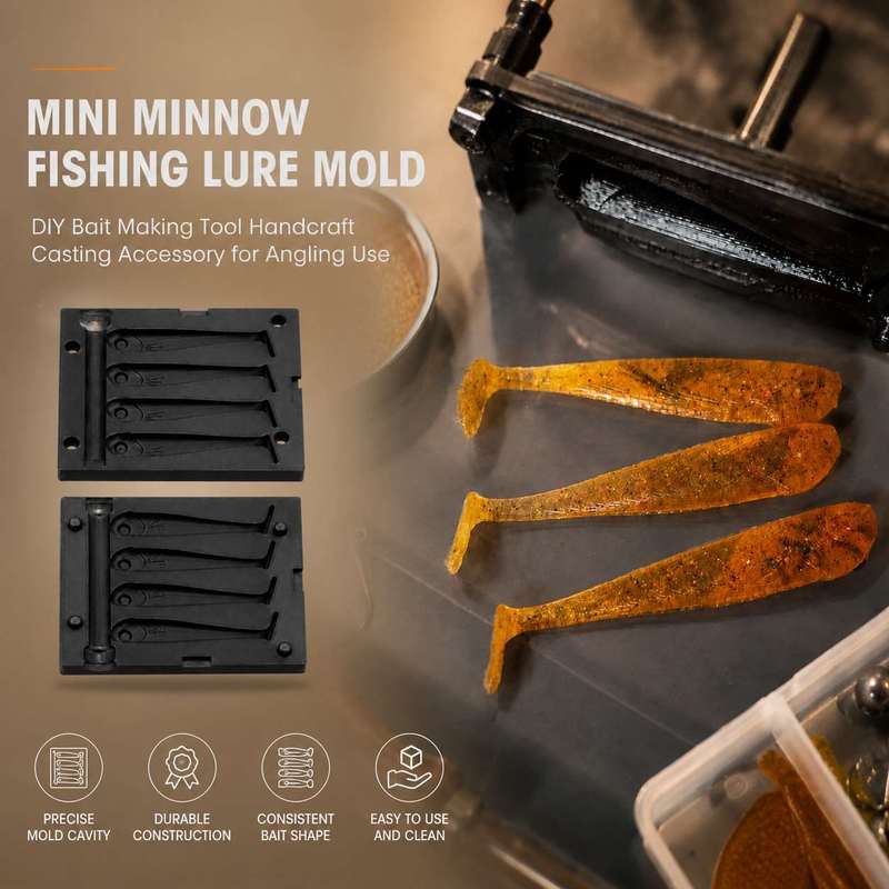 قالب طُعم صيد السمك المصغر، أد - مراجعة Fishing Lure Making Kit وسعره