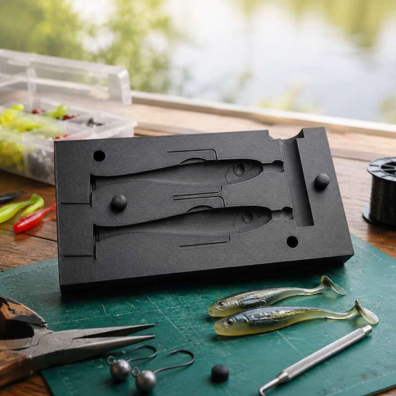 قالب صيد السمك بحجم 66 مم لصنع - مراجعة Fishing Lure Making Kit وسعره