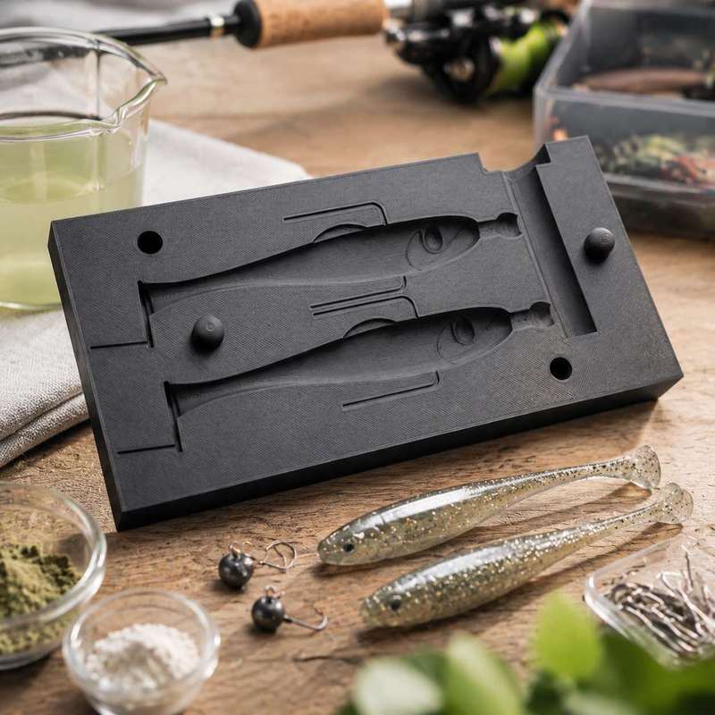قالب صيد السمك بحجم 66 مم لصنع - مراجعة Fishing Lure Making Kit وسعره