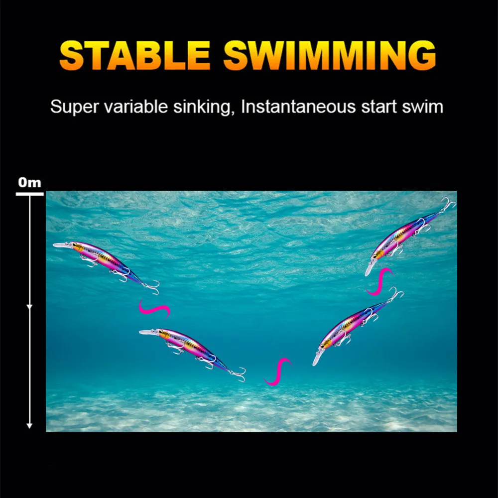 GREENSPIDER الوزن الثقيل أسماك - مراجعة Fishing Lure Jerkbait وسعره