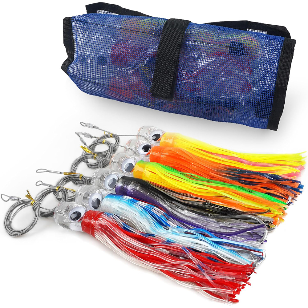 6 قطعة السحر المياه المالحة ال - مراجعة Fishing Lure Buzzbait وسعره