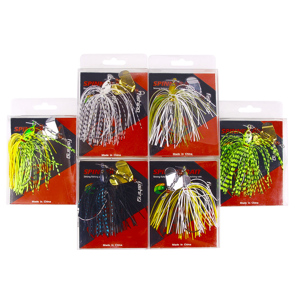 قطعة واحدة 13.5 سم 20 جرام طُع - مراجعة Fishing Lure Blade Bait وسعره