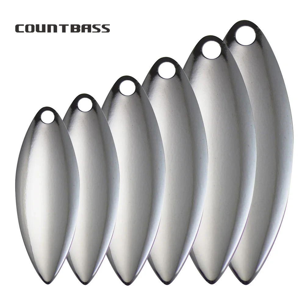 Countbass 50 قطعة حجم 1-6 الني - مراجعة Fishing Lure Spinnerbait وسعره