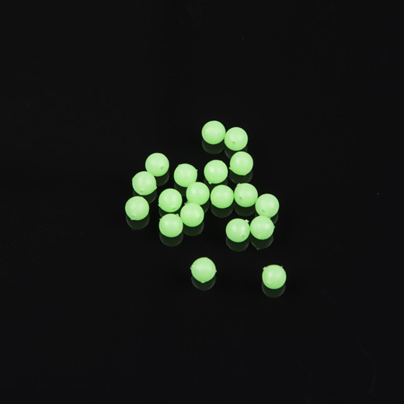 100 قطعة خرز بلاستيكي أخضر مضي - مراجعة Fishing Lure Soft Plastic وسعره