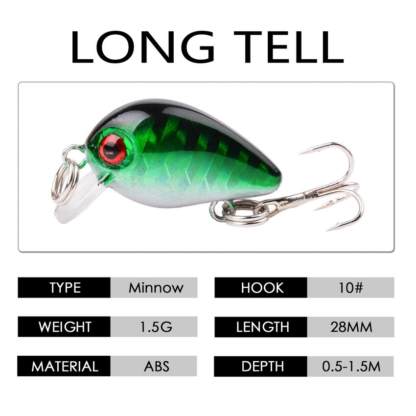 30 مللي متر 2 جرام المتذبذب ال - مراجعة Fishing Lure Crankbait وسعره