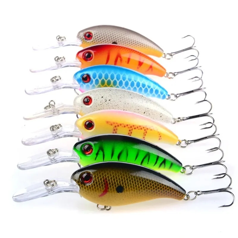1 قطعة Crankbait الصيد Wobbler - مراجعة Fishing Lure Crankbait وسعره