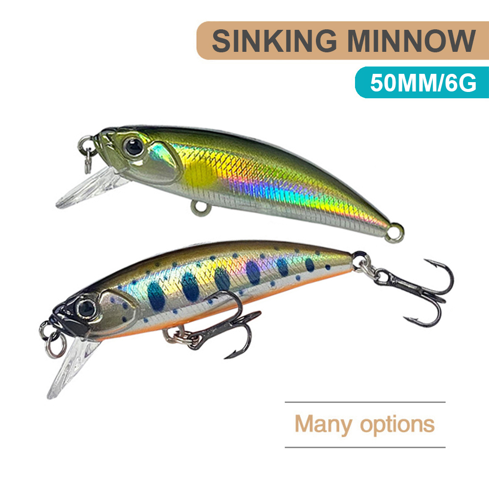 5 سنتيمتر 6 جرام الصيد السحر غ - مراجعة Fishing Lure Jerkbait وسعره