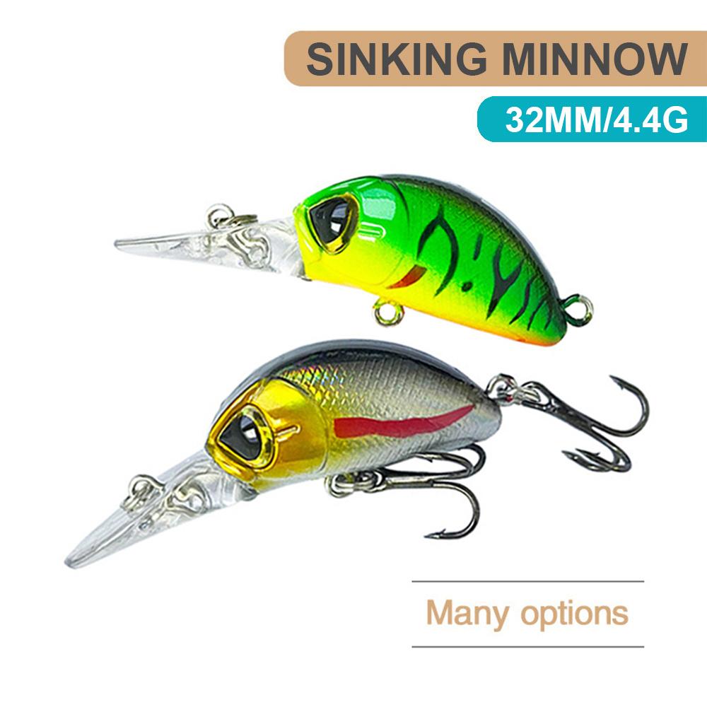 3.2 سنتيمتر 4.4 جرام الصيد الس - مراجعة Fishing Lure Jerkbait وسعره